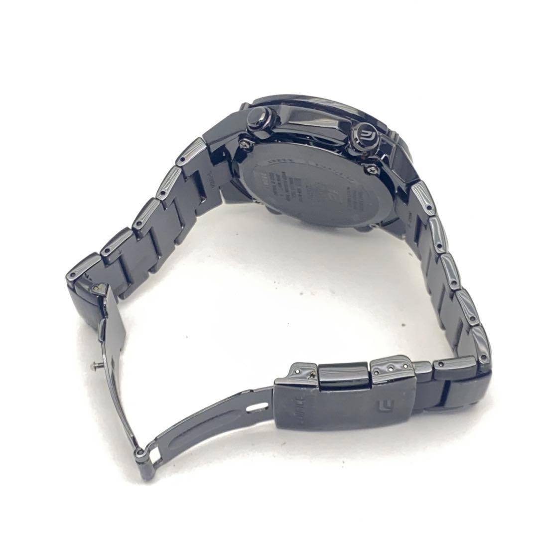 Casio Edifice - Black Watch with Chronograph - Japan Import
