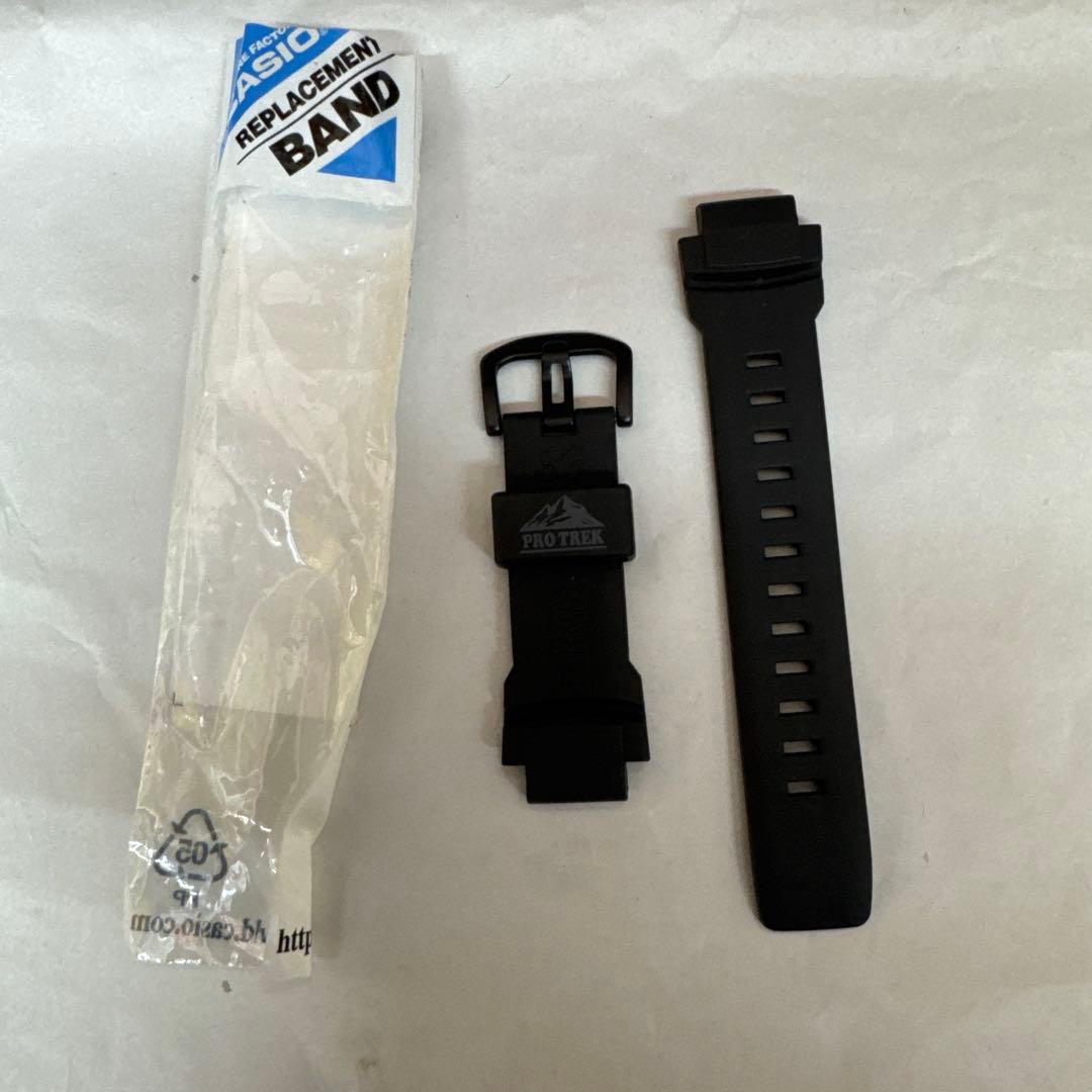 Casio Pro Trek PRW-3510 Watch with Replacement Silicone Band — Japan Import