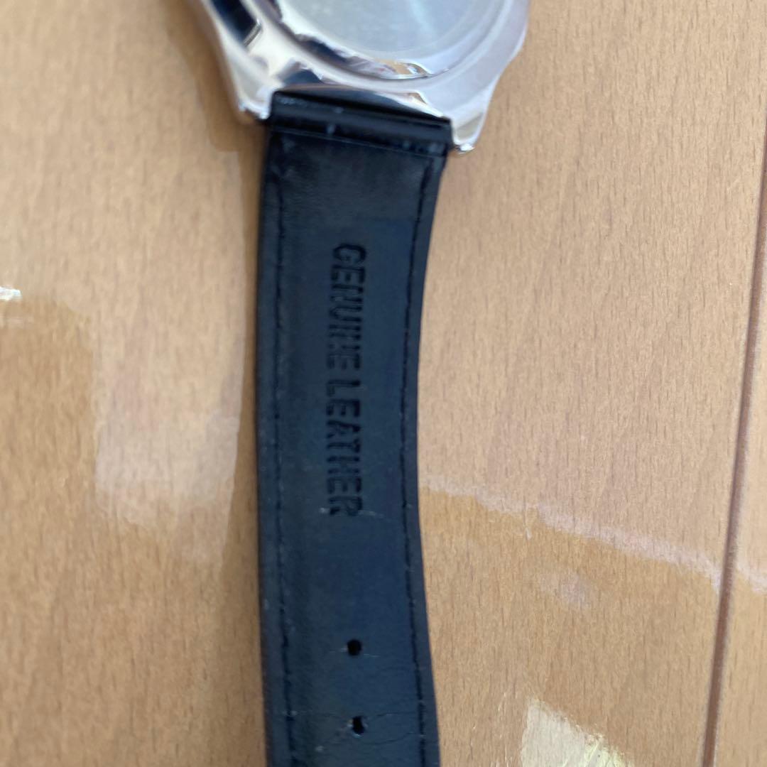 Casio Analog Quartz Watch with Gold Dial and Leather Band — Japan Import