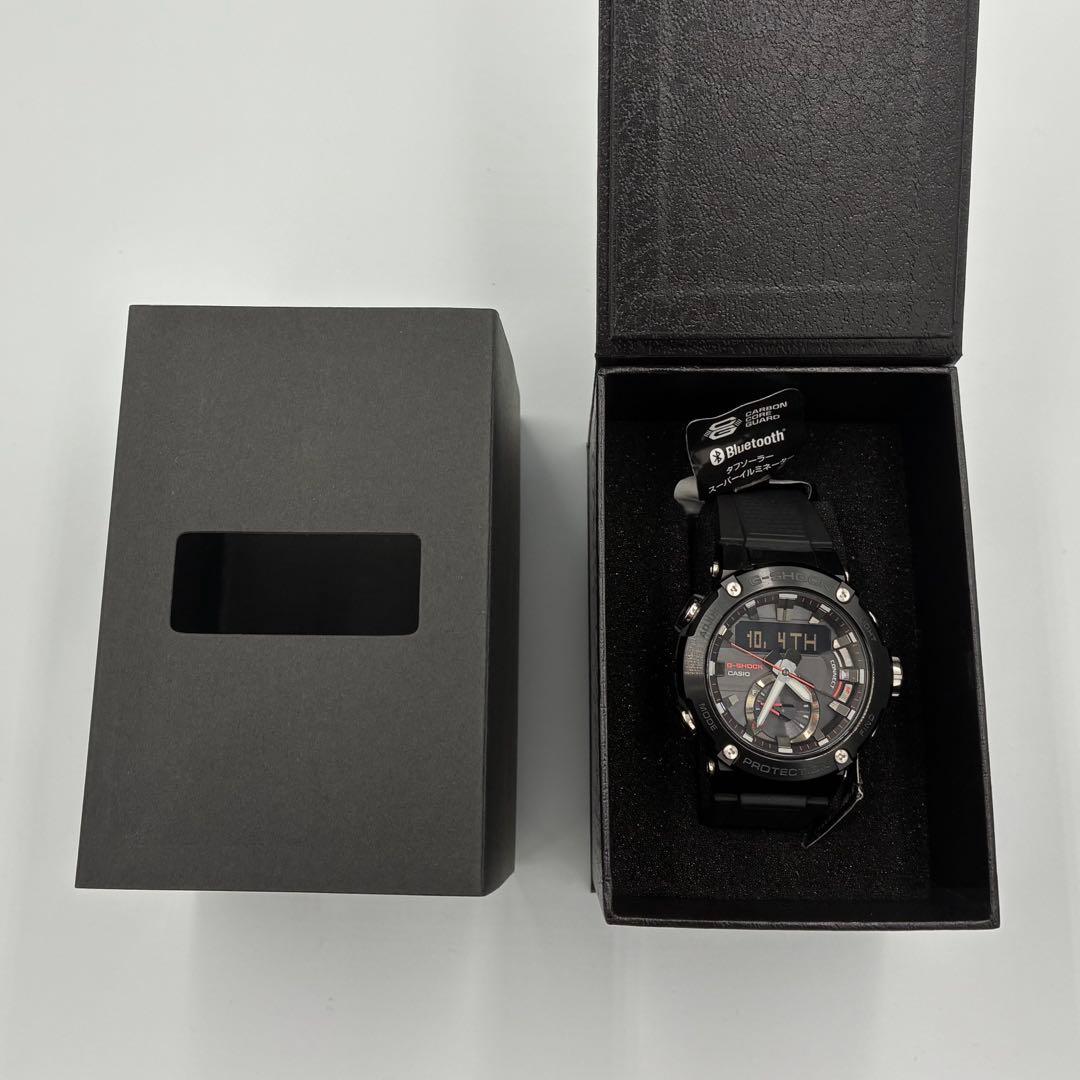 Casio G-Shock GST-B200B-1AJF Carbon Core Guard Bluetooth Solar Watch — Japan Import