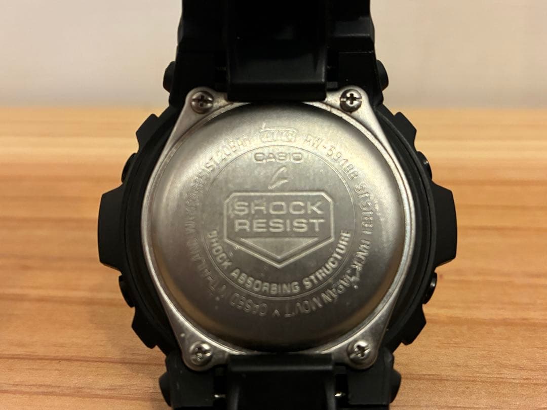 Casio G-Shock AW-591BB Hybrid Analog Digital Watch Blackout Model — Japan Import