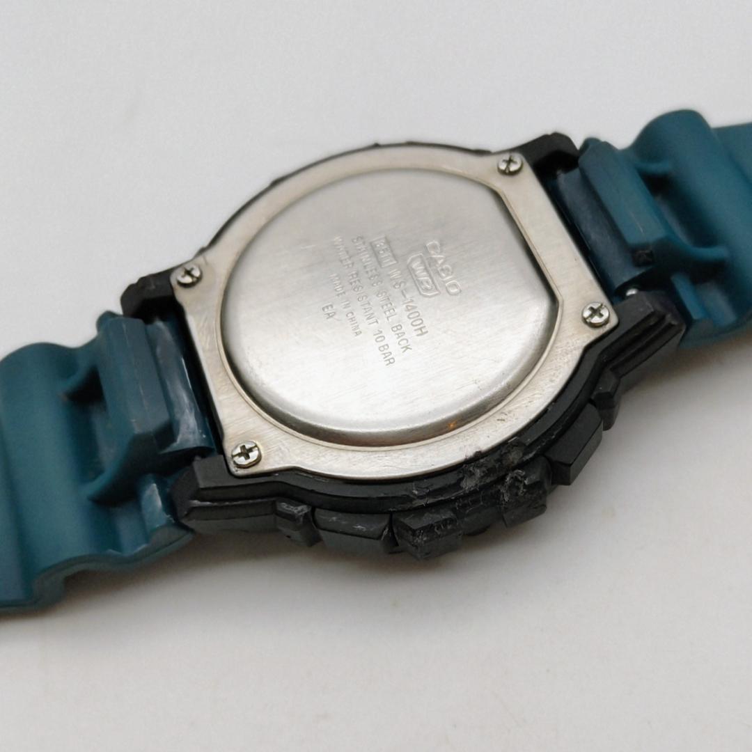 Casio WS-1400H Digital Watch with 10 Year Battery and 60 Lap Memory — Japan Import