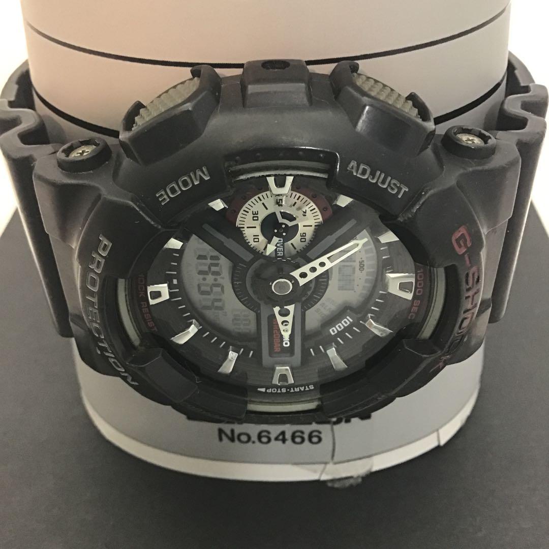 Casio G-Shock GA-110-1JAF Digital Analog Watch Black 200m Water Resistance Japan Import
