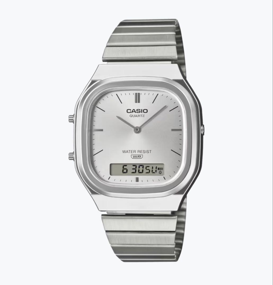 Casio Classic AQ-240E-7AJF Watch with Analog and Digital Display — Japan Import