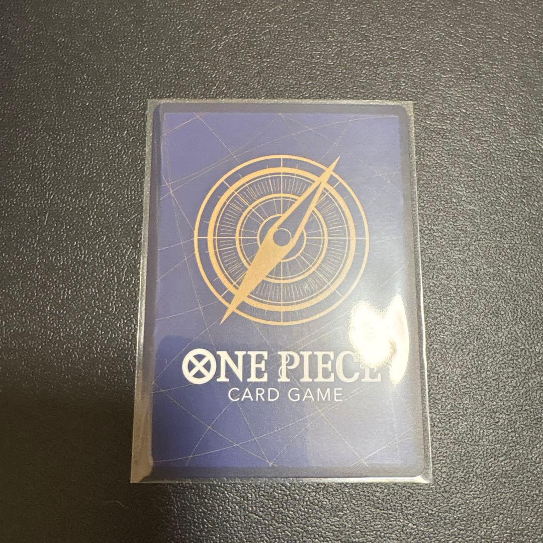 One Piece Trademark Card featuring Ace, Sabo, and Luffy from series OP13-007 SR Parallel, Japan import