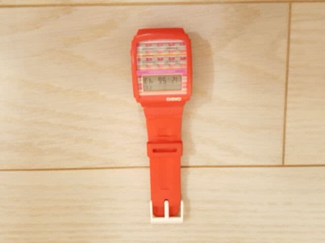 Casio Poptone Calculator Watch Model Not Released in Japan