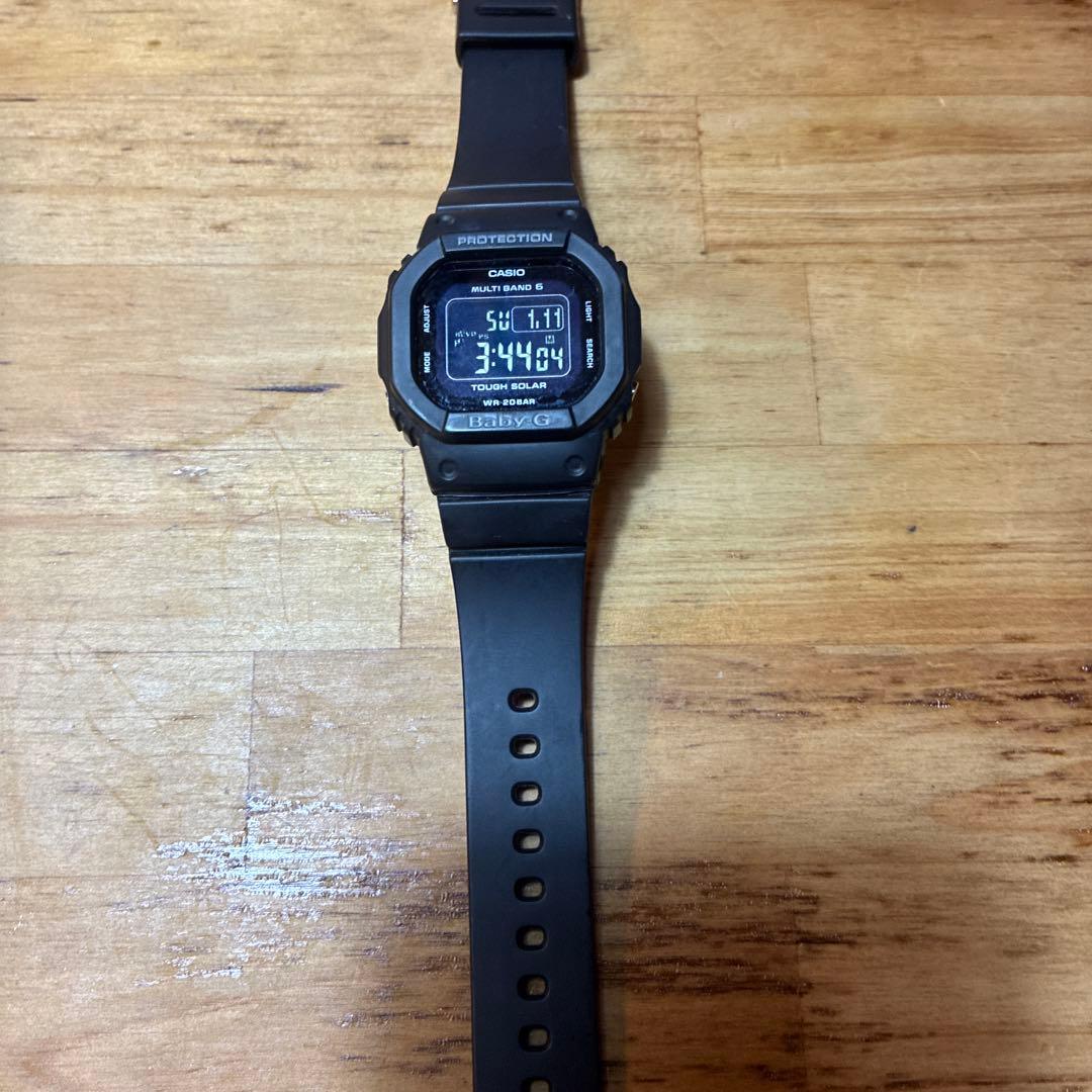 Casio Baby-G Touch Solar Watch Black