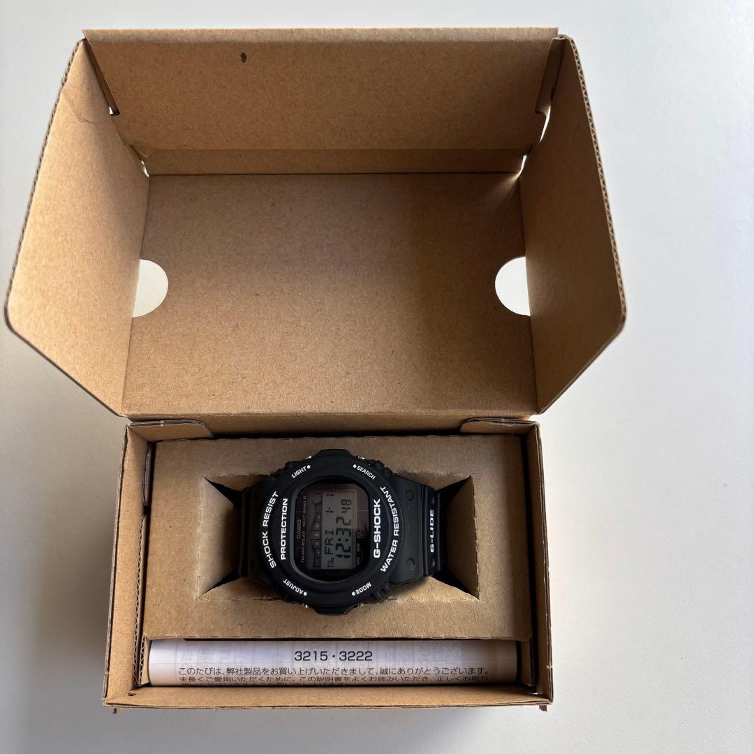 Casio G-Shock GWX-5700 Model Radio Wave Solar Watch in Black — Japan Import