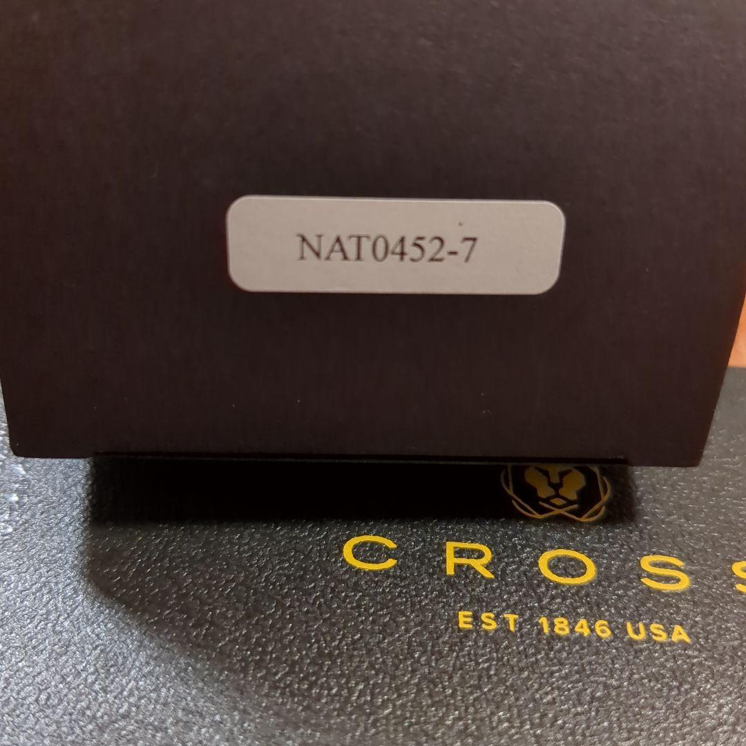 Cross Black Ballpoint Pen NAT0452-7 with Original Box — Japan Import