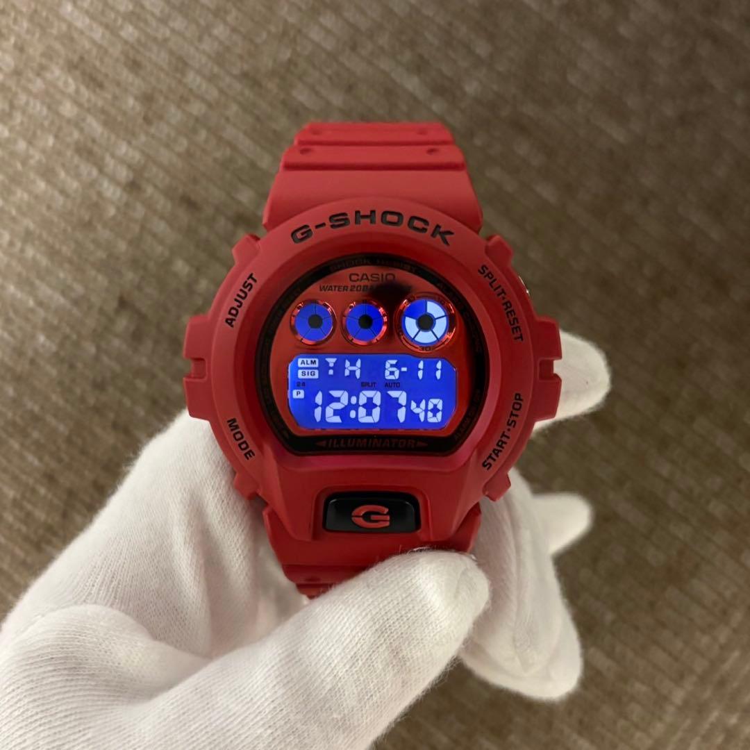 Casio G-Shock DW-6900RRB Red Body Watch — Japan Import