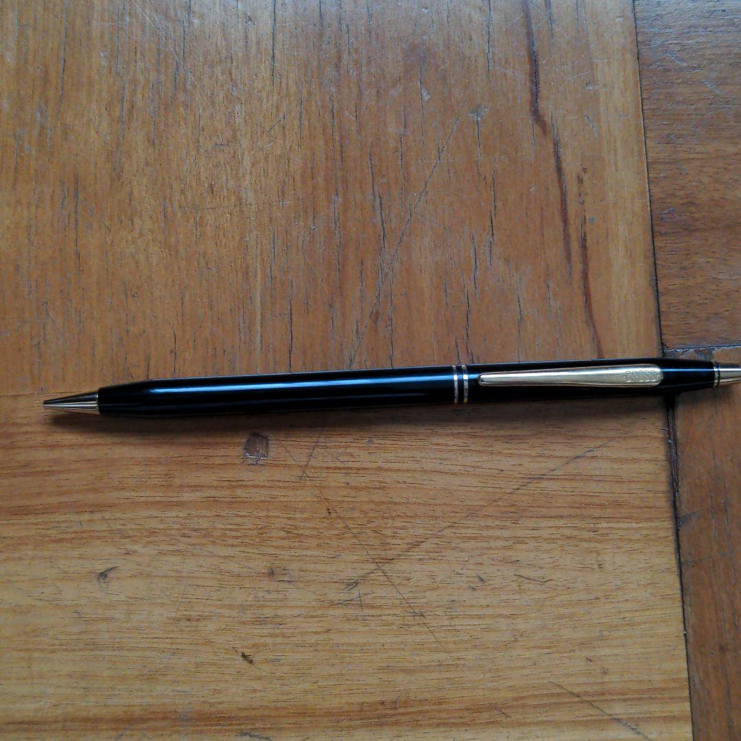 Cross Made in USA 90s American Low-Cost Ballpoint Pen Black Vintage Collectible — Japan Import