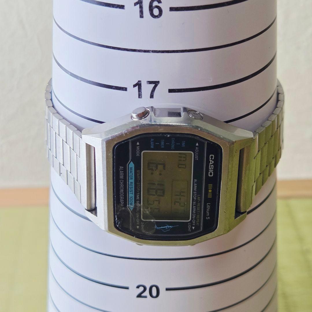 Casio H101 Vintage Digital Chronograph Watch with Battery Replacement — Japan Import