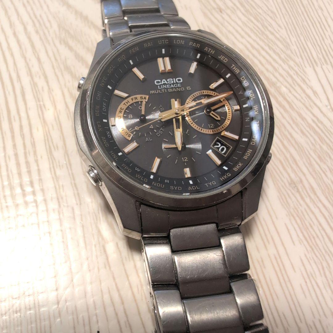 Casio Lineage Radio Wave Solar Date Watch Gold Model LIW-M610TDS — Japan Import