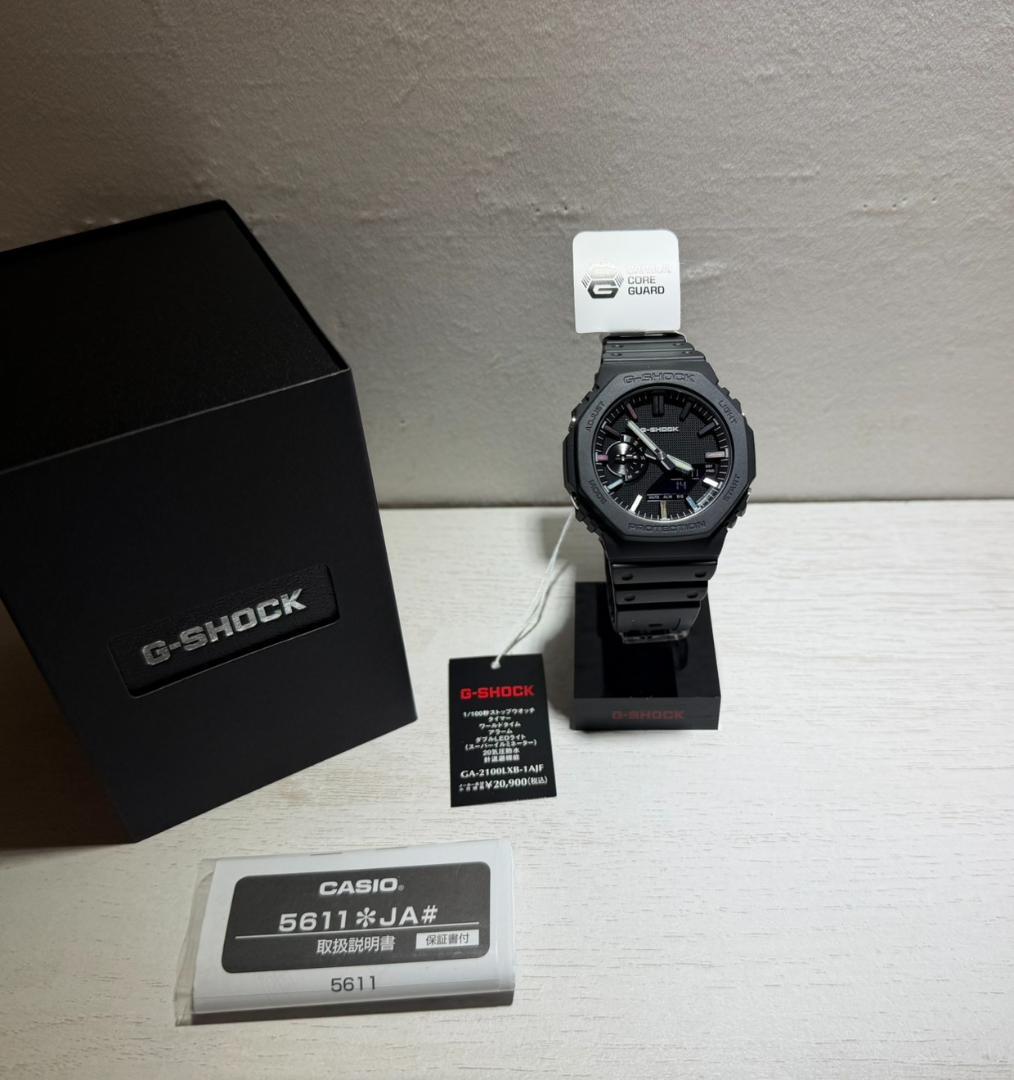Casio G-Shock GA-2100LXB-1AJF Japan Domestic Legitimate Model Black Watch — Japan Import