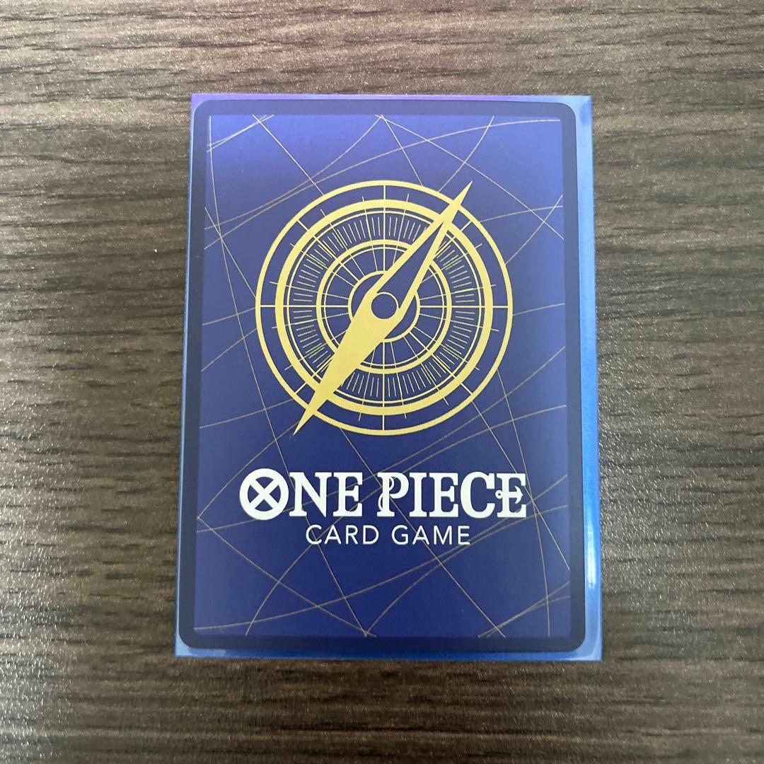 Roronoa Zoro card from One Piece OP-06 Double King set, green color, SEC rarity