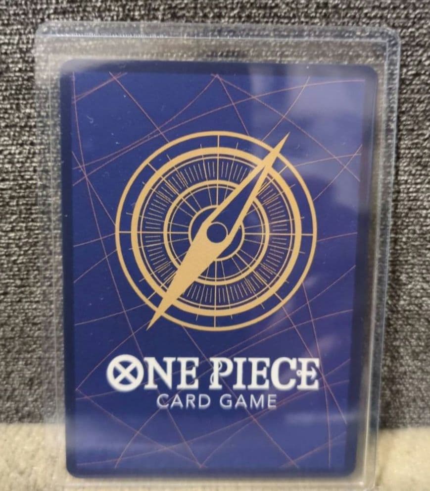 One Piece Card Game Jewelry Bonnie SR single card with no noticeable scratches or stains