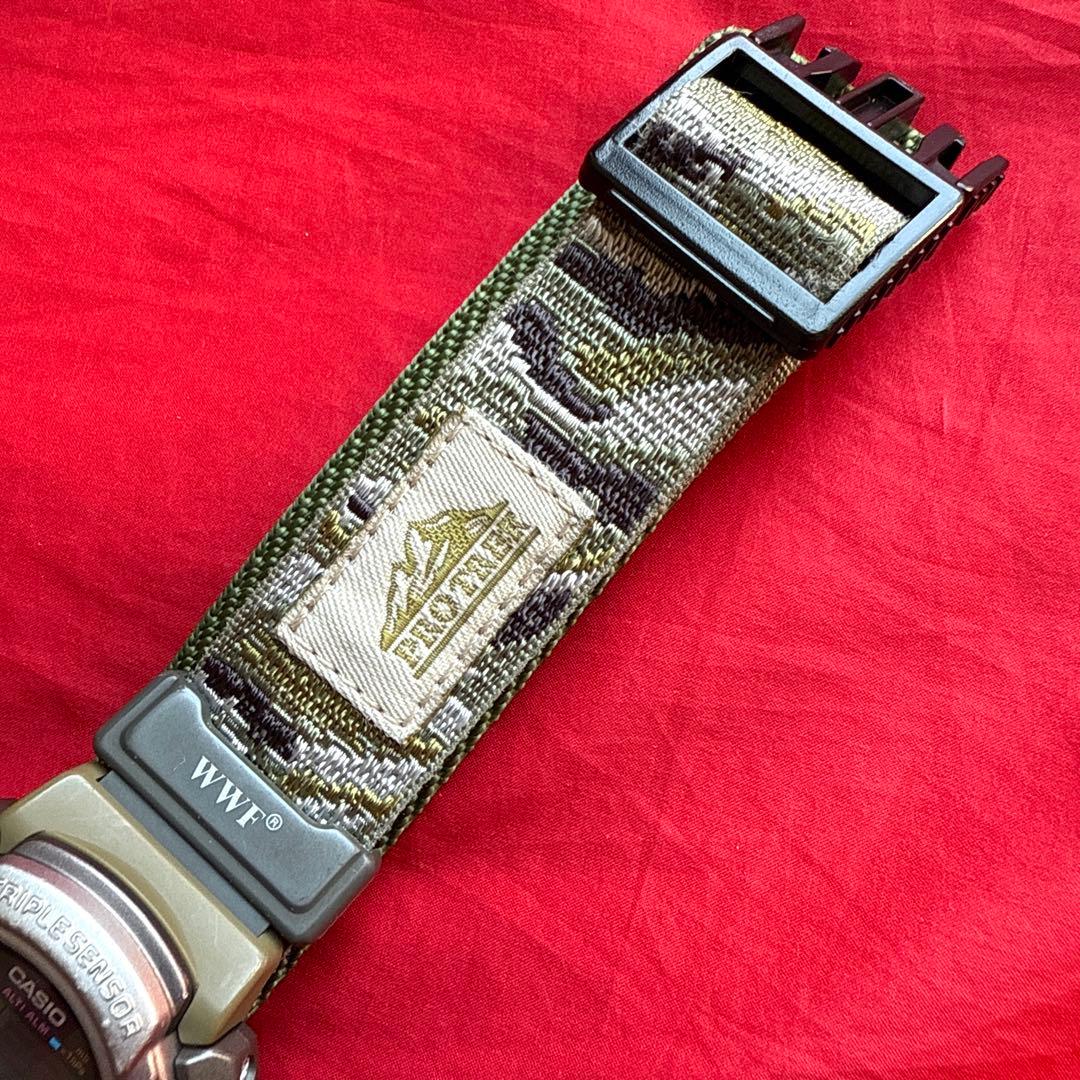 Casio PROTREK PRT-60WWJ Limited Edition Turtle WWF Camouflage Watch