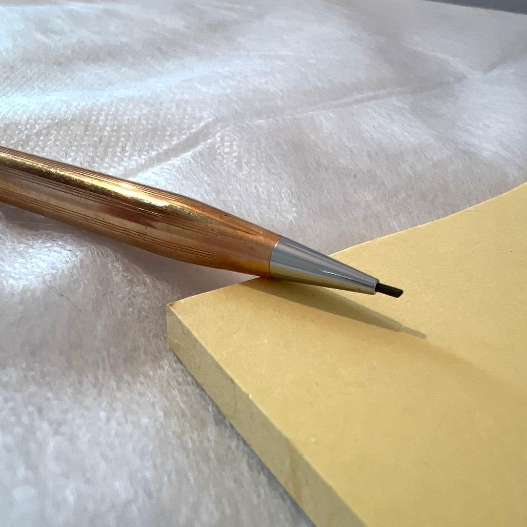 Cross Fine Point Mechanical Pencil Gold Japan Import