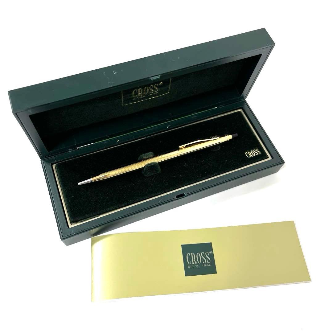 Cross Classic Century 1/20 10KT Gold Engraved Ballpoint Pen — Japan Import