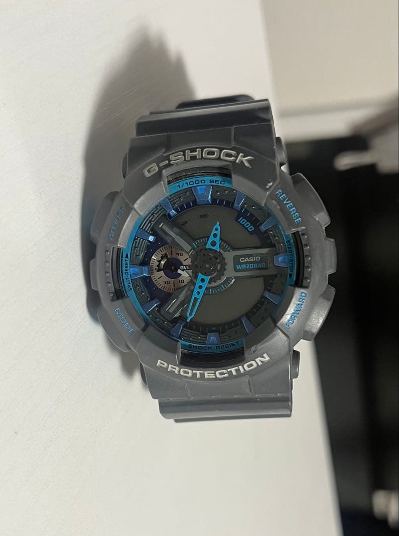 Casio G-Shock Men’s Watch Blue-Gray Model with Shock Resistance — Japan Import