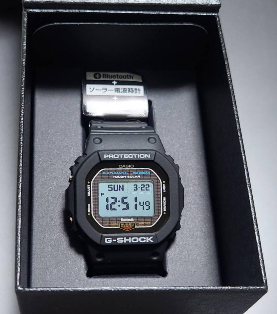 Casio G-Shock Digital GW-BX5600-1JF Model Watch with Solar and Bluetooth — Japan Import
