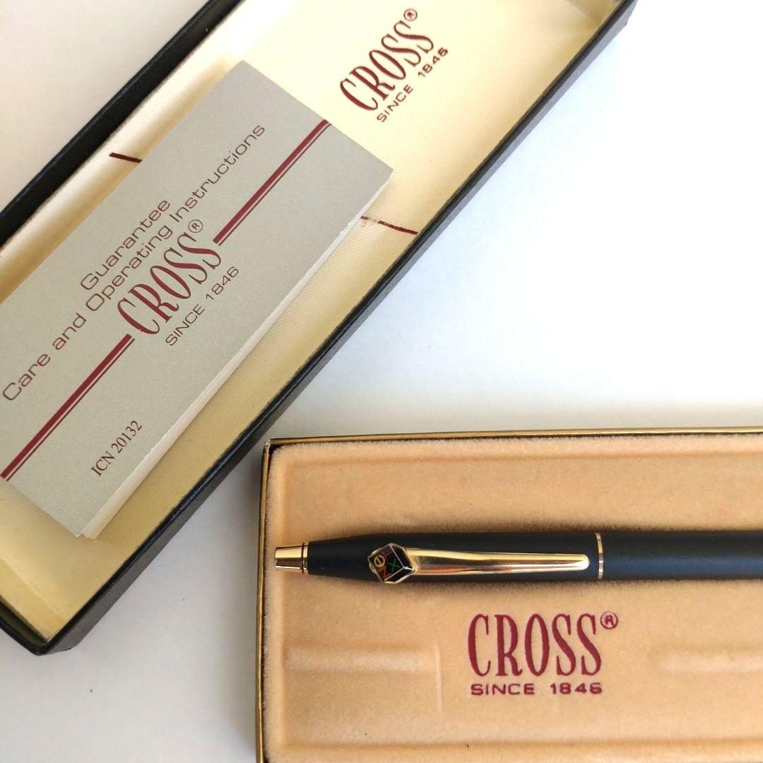 Cross Black Ballpoint Pen with NEXT Logo | Difficult to Find Item — Japan Import