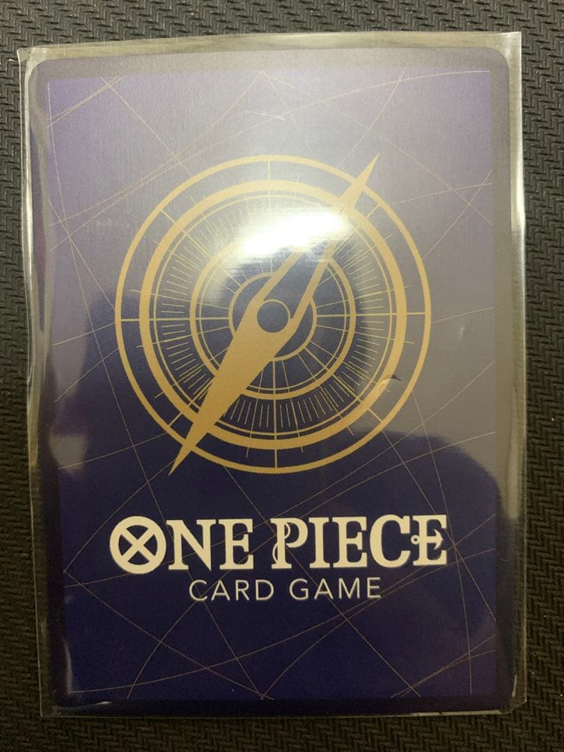 Uniqlo Monkey D. Luffy OP16 SR Parallel One Piece Trading Card OP16-015 Japan import in protective sleeve