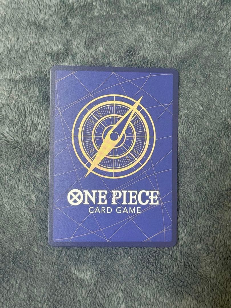 One Piece OP15-118 SEC Parallel Energy Card from Japan, single collectible card in protective sleeve
