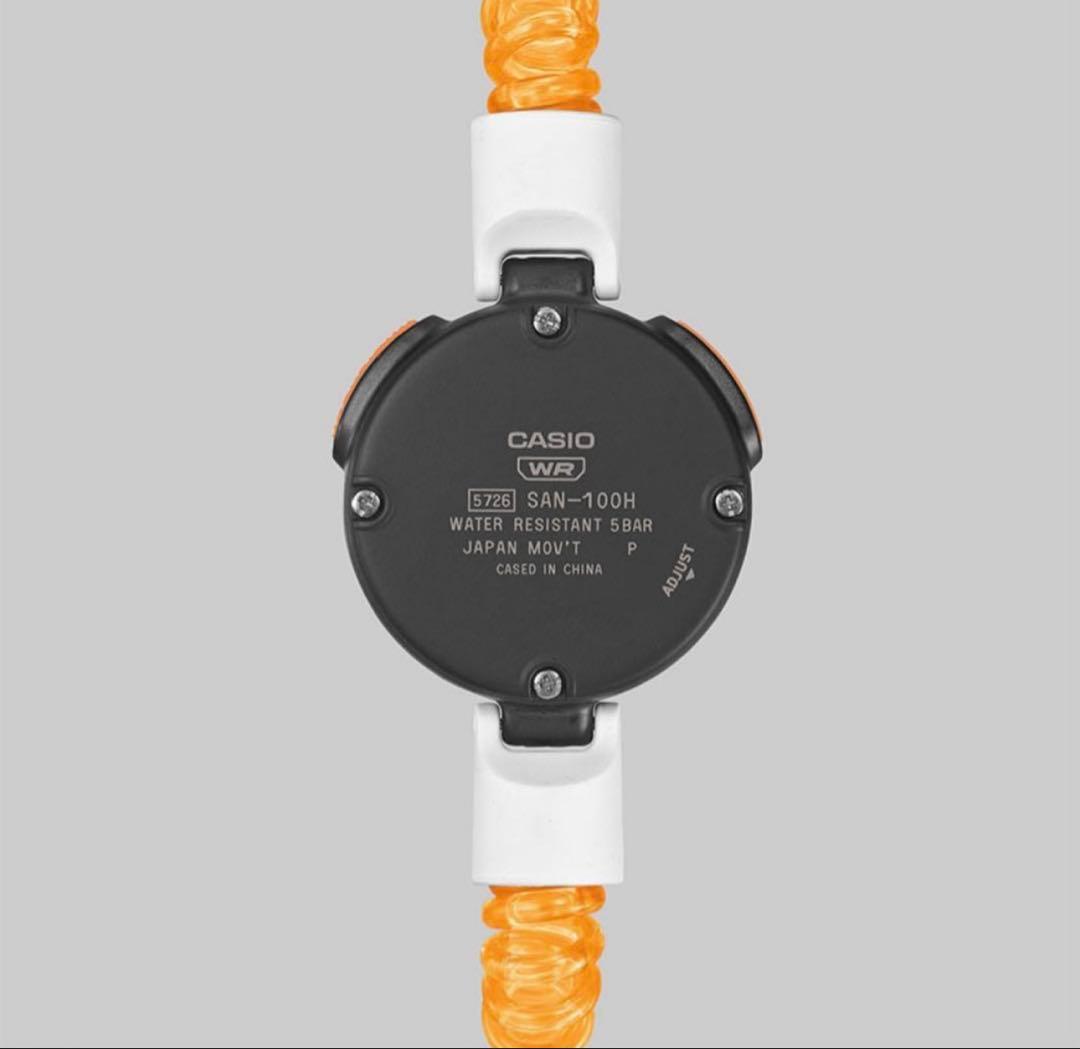 Casio Sauna Watch SAN-100H-7BJR Waterproof Unisex Timer Function — Japan Import