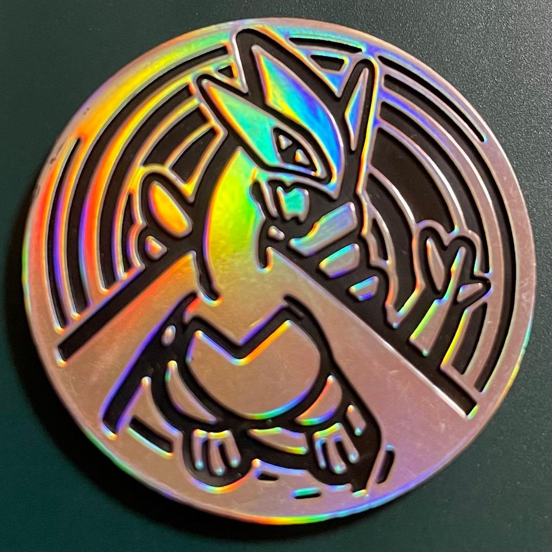 Bandai Pokemon Card Coins 8-set with Jim Leader themes and rare holographic designs from Japan