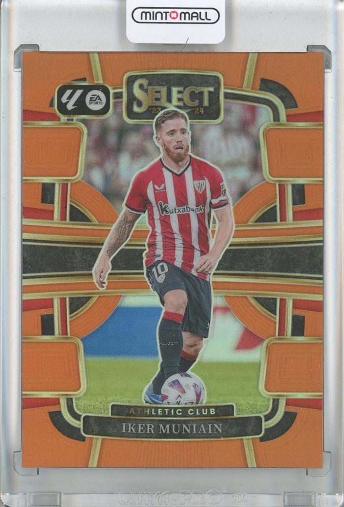 2023-24 Panini Select La Liga Soccer Iker Muniain Terrace Prizm trading card #222 of 49