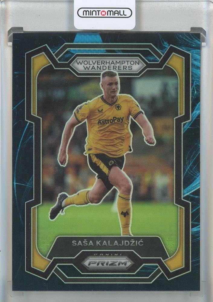 2023-24 Panini Prizm English Premier League Sasa Kalajdzic Prizms Genesis #207 Wolverhampton Wanderers trading card