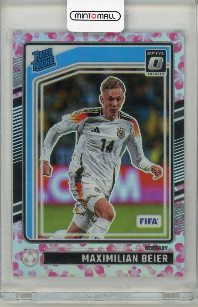2024-25 PANINI DONRUSS Maximilian Beier #176 PRIZM collectible trading card from Germany in new condition