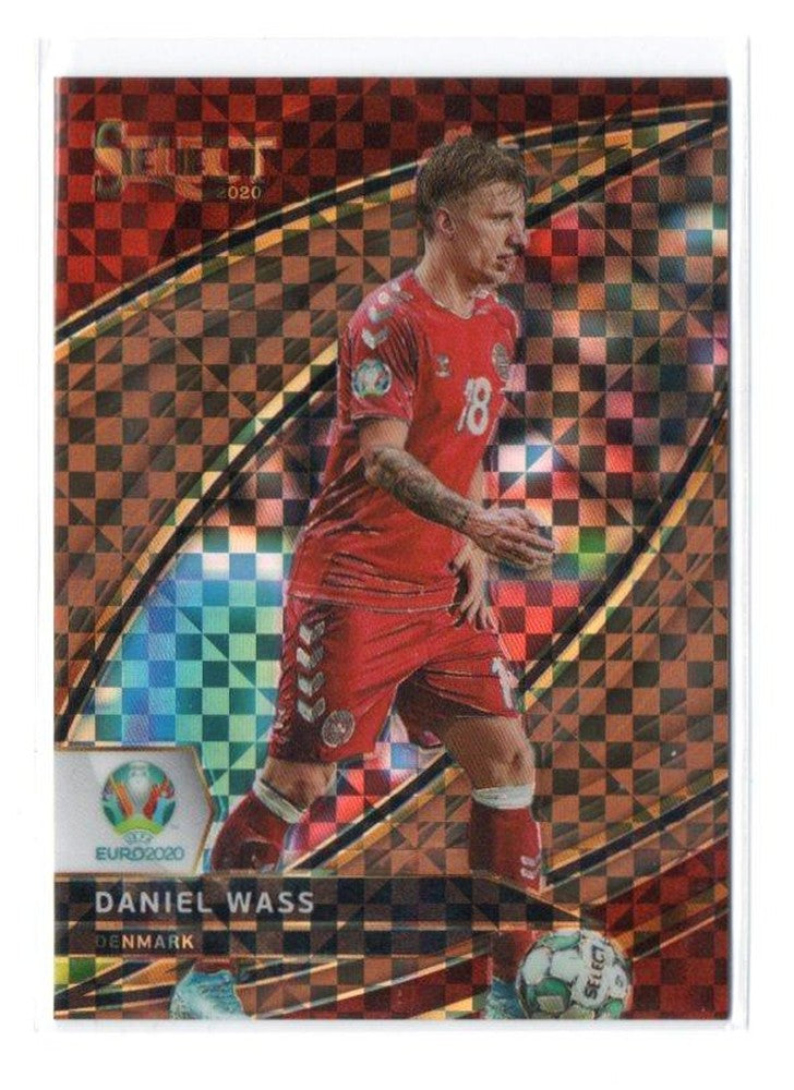 2020 Panini Select UEFA Euro Soccer Daniel Wass Field Level Copper trading card numbered 34 out of 49