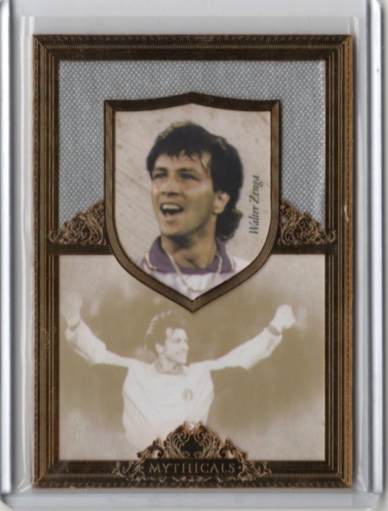 2016 Futera Unique Walyer Zenga MYTHICALS collectible card serial number 1 of 5 from Futera Unique series