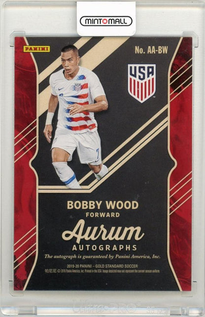 2019-20 Panini Gold Standard Bobby Wood Aurum Autographs98/149 United States