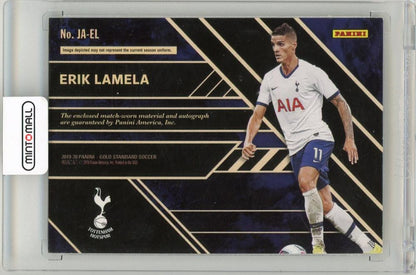 2019-20 Panini Gold Standard Erik Lamela Jersey Autographs19/39 Tottenham Hotspur