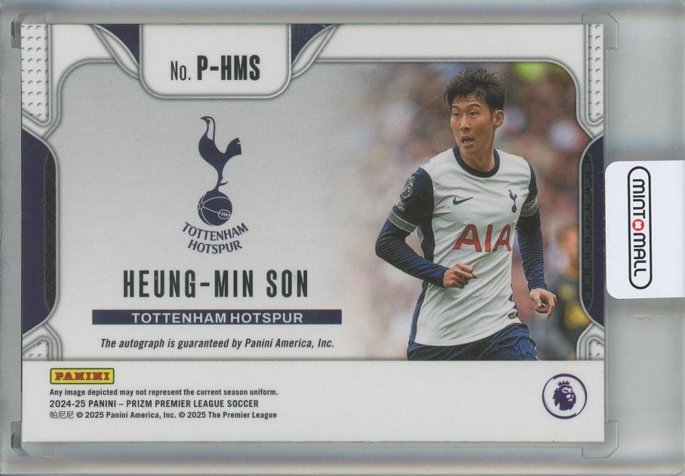 2024-25 Panini Prizm PL Heung-Min Son Penmanship Auto Tottenham Hotspur