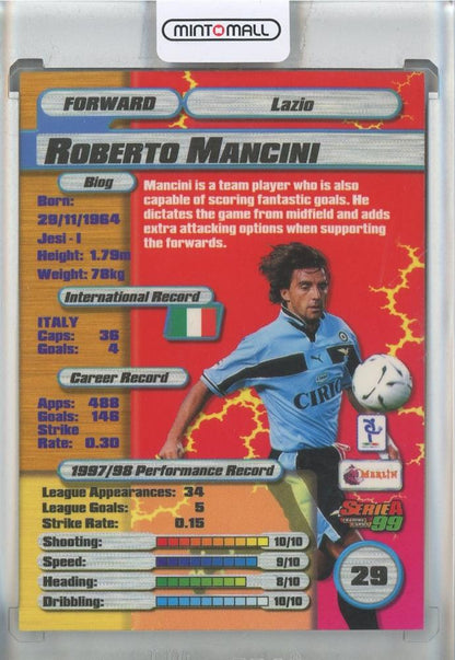 1999 Merlin SerieA Roberto Mancini Gold Lazio