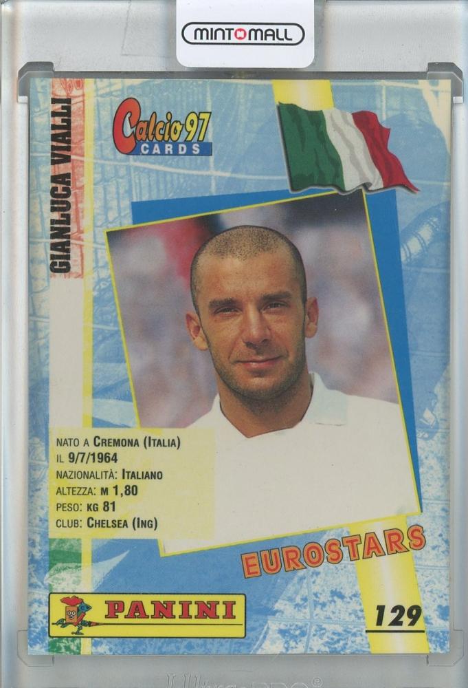 1997 Panin Calcio Gianluca Vialli #129 Chelsea FC