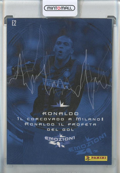 1999-00 Panini Calcio Emozioni Ronaldo #E2 FC Internazionale Milano