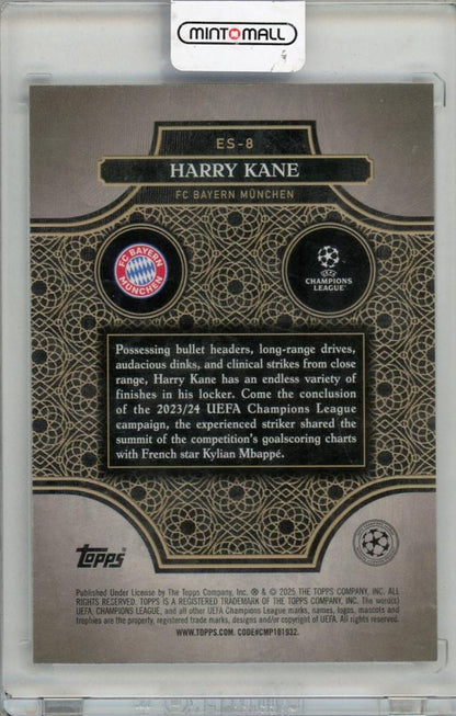 2025 TOPPS MERLIN Harry Kane #ES-8 FC Bayern München
