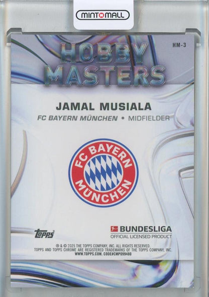 2024-25 Topps Chrome Bundesliga Jamal Musiala Hobby Masters #HM3 FC Bayern Munchen
