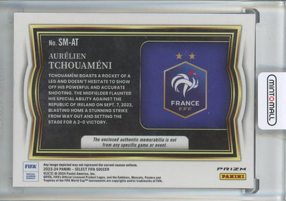 2023-24 Select FIFA Aurelien Tchouameni Select Memorabilia #11 France