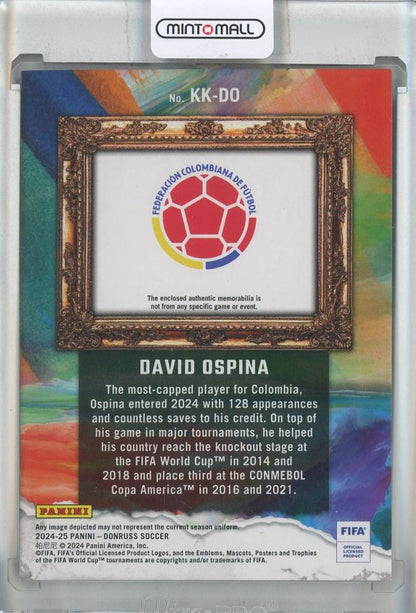 2024-25 Donruss David Ospina Kit Kings #1 Colombia