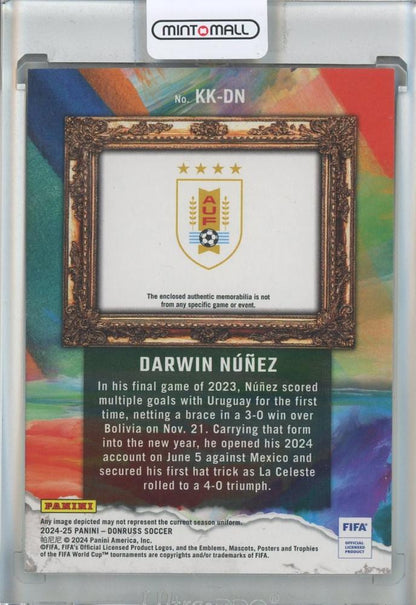 2024-25 Donruss Darwin Nunez Kit Kings #34 Uruguay