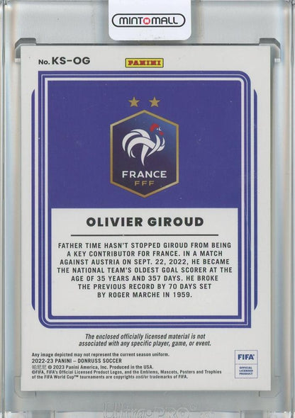 2022-23 Donruss Olivier Giroud Kit Series Materials #25 France