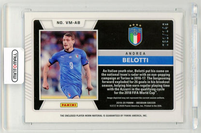 2019-20 Panini Obsidian Andrea Belotti Volcanic Material Relics 31/149 Italy