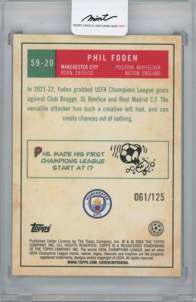 2022-23 TOPPS Chrome UEFA Club Competitions