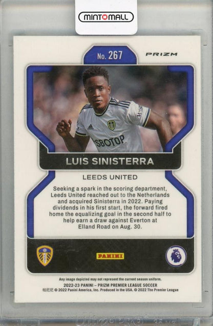 2017 PANINI PRIZM Luis Sinisterra Leeds United